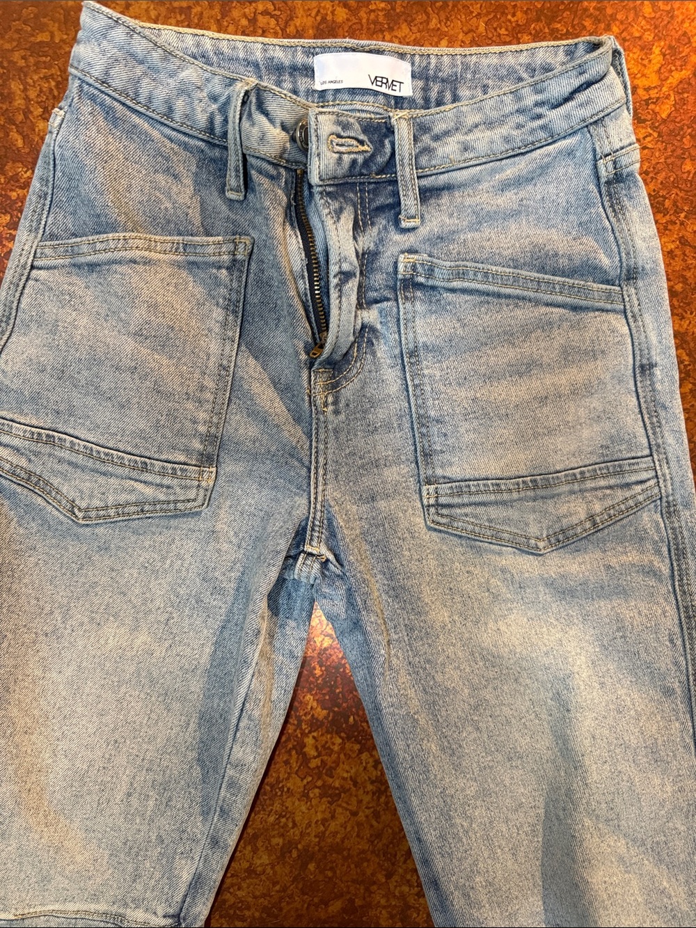 VERVET Light Wash High-Rise Women’s Jeans